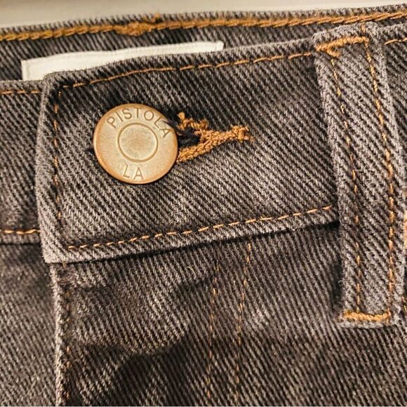 PISTOLA Rumi High Rise Cut Off Distressed Mini Skirt Size 27 - Picture 3 of 8